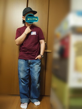 「Rock Spring（ロックスプリング）のアイテム」を使った、©︎hiviGさん（メンズ・160cm）の夏コーディネート