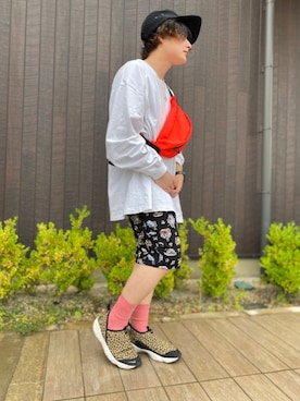 「ADER error（アーダーエラー）のアイテム（腕時計）」を使った、SUNAさん（メンズ・158cm）の春コーディネート