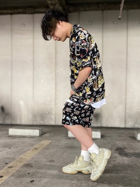 SUNAさん（メンズ・158cm）の春コーディネート