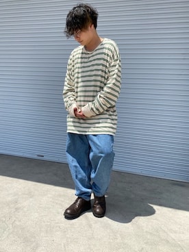 SUNAさん（メンズ・158cm）の春コーディネート