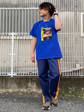 「ADER error（アーダーエラー）のアイテム（腕時計）」を使った、SUNAさん（メンズ・165cm）の夏コーディネート