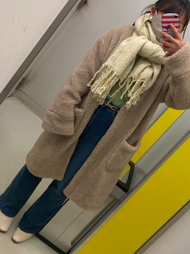 erinaさん（レディース・148cm）の冬コーディネート