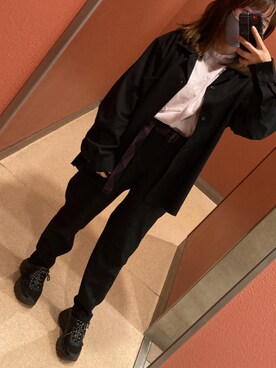 erinaさん（レディース・148cm）の冬コーディネート