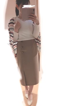 「GAL FIT（ギャルフィット）のアイテム」を使った、ARINKOさん（レディース・160cm）の夏コーディネート