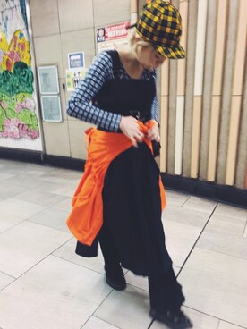 「Ralph Lauren」｜「アイテム（ワンピース/ドレス）」を使った、千紘さん（レディース・154cm）の春コーディネート