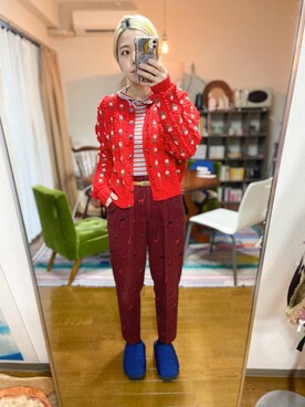 「フリマ」｜千紘さん（レディース・154cm）の春コーディネート