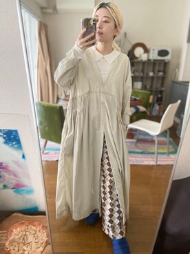 千紘さん（レディース・154cm）の春コーディネート