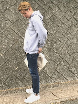 「TEAM COZY（チーム コージー）のアイテム」を使った、けいたさん（メンズ・170cm）の春コーディネート