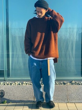 takuya.sさん（メンズ・171cm）の冬コーディネート