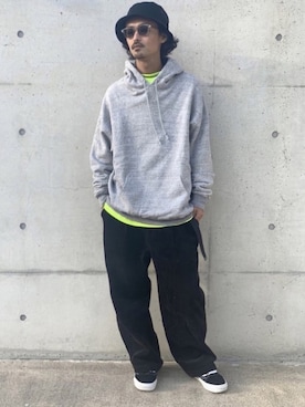 「newhattan（ニューハッタン）のアイテム」を使った、takuya.sさん（メンズ・171cm）の秋コーディネート