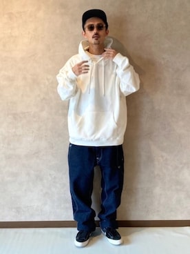 「Cup and Cone（カップアンドコーン）のアイテム（帽子）」を使った、takuya.sさん（メンズ・171cm）の冬コーディネート