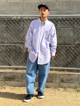 「BEAMS SURF SK8（ビームスサーフアンドスケート）のアイテム」を使った、takuya.sさん（メンズ・171cm）の春コーディネート