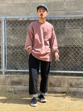 「SETUP7（セットアップセブン）のアイテム（アクセサリー）」を使った、takuya.sさん（メンズ・171cm）の春コーディネート