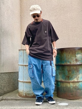 「BEAMS SURF SK8（ビームスサーフアンドスケート）のアイテム」を使った、takuya.sさん（メンズ・171cm）の春コーディネート
