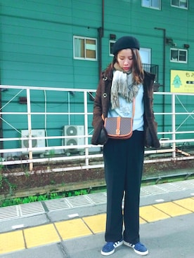 きのうちさん（レディース・172cm）の冬コーディネート