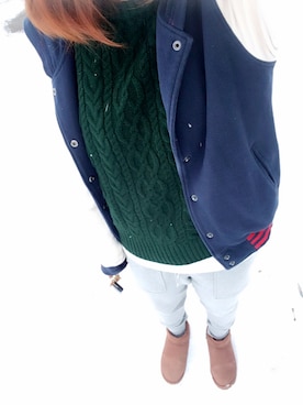 shiinaさん（レディース・163cm）の冬コーディネート