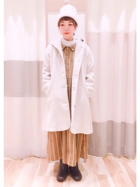 みなも (･×･)さん（レディース・152cm）の冬コーディネート
