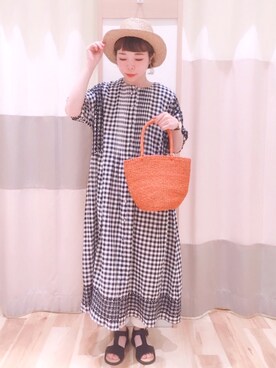 みなも (･×･)さん（レディース・153cm）の夏コーディネート