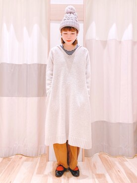 みなも (・×・)さん(レディース・152cm)の冬コーディネート