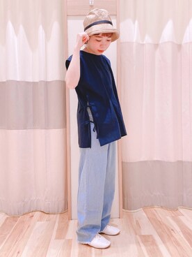 みなも (･×･)さん（レディース・152cm）の夏コーディネート