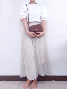 「coen」｜みい︎︎︎︎︎☺︎さん（レディース・153cm）の夏コーディネート