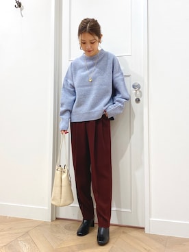 aoiさん（レディース・153cm）の冬コーディネート