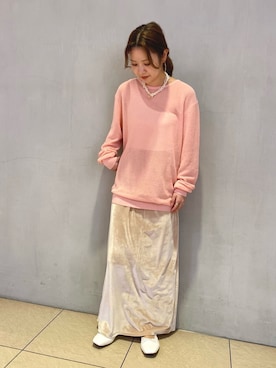 「MASTER&Co（マスターアンドコー）のアイテム（トップス）」を使った、aoiさん（レディース・153cm）の冬コーディネート