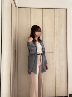 「アイテム（ヘアゴム）」を使った、にしなさん（レディース・160cm・10代）の夏コーディネート