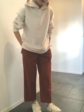 「n.（エヌ）のアイテム」を使った、ざきちさん（レディース・152cm）の秋コーディネート