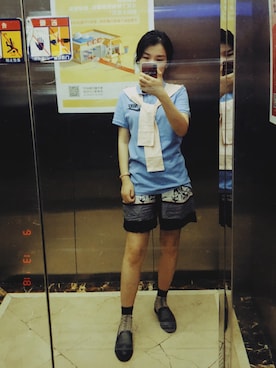 「working style」｜「アイテム（その他）」を使った、给我饭さん（レディース・158cm）の秋コーディネート