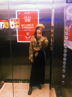 「working style」｜「アイテム（その他）」を使った、给我饭さん（レディース・158cm）の秋コーディネート