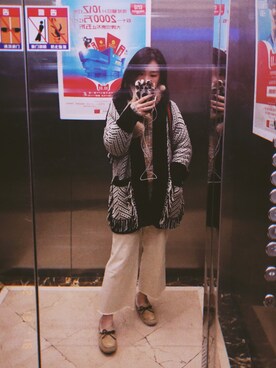 「working style」｜「アイテム（その他）」を使った、给我饭さん（レディース・158cm）の冬コーディネート