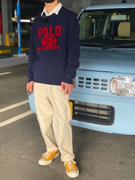 yuuさん（メンズ・166cm）の冬コーディネート