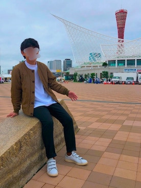 「DUFA（ドゥッファ）のアイテム」を使った、イチさん（メンズ・162cm）の秋コーディネート