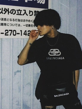 「vetements」｜「アイテム（アクセサリー）」を使った、sota319さん（メンズ・167cm）の夏コーディネート
