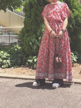 「BCSTOCK」｜「アイテム（ワンピース/ドレス）」を使った、malonnnnnnnさん（レディース・156cm）の夏コーディネート