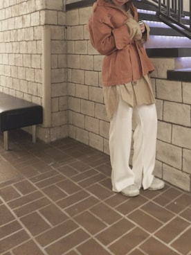 「BCSTOCK」｜「アイテム（ジャケット/アウター）」を使った、malonnnnnnnさん（レディース・156cm）の春コーディネート