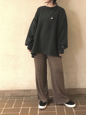 「BCSTOCK」｜malonnnnnnnさん（レディース・156cm）の秋コーディネート