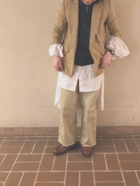 「レトロxベスト」｜malonnnnnnnさん（レディース・156cm）の春コーディネート