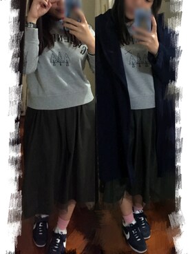 かれん💕さん（レディース・160cm）の冬コーディネート