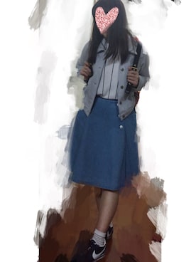 かれん💕さん（レディース・160cm）の冬コーディネート