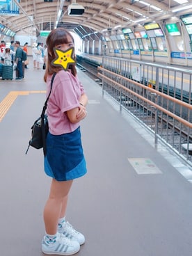 「MONKI」｜かれん💕さん（レディース・160cm）の夏コーディネート