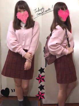 かれん💕さん（レディース・160cm）の冬コーディネート