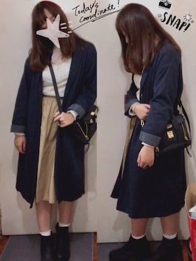 かれん💕さん（レディース・160cm）の冬コーディネート