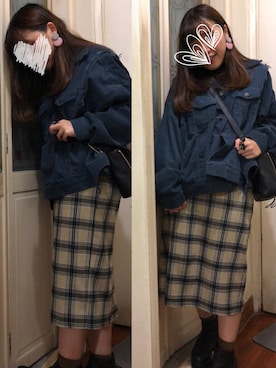 「3.1 Phillip Lim（スリーワンフィリップリム）のPASHLI MINI SATCHEL	（ショルダーバッグ）」を使った、かれん💕さん（レディース・160cm）の春コーディネート