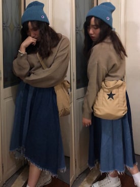 かれん💕さん(レディース・160cm)の冬コーディネート