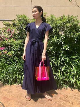 西川　夕紀子さん（レディース・160cm）の春コーディネート