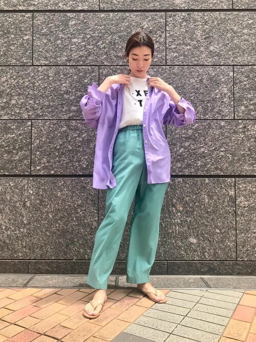 ユナイテッドアローズ なんば店西川 夕紀子さんのサンダルを使ったコーディネート Zozotown