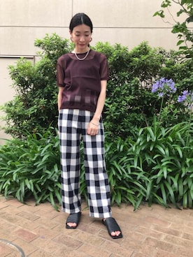 西川　夕紀子さんのコーディネート