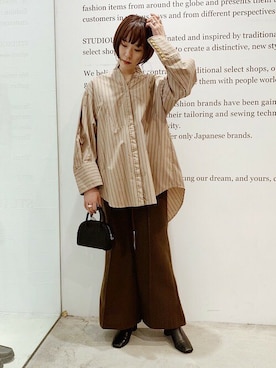 Hitaka Mahoさん(レディース・163cm)の秋コーディネート